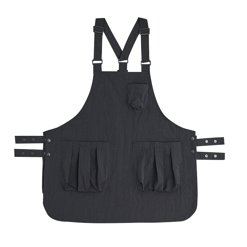 Thin Adjustable Overclothes Work Clothes Kitchen Apron For Women