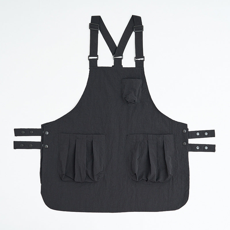 Thin Adjustable Overclothes Work Clothes Kitchen Apron For Women