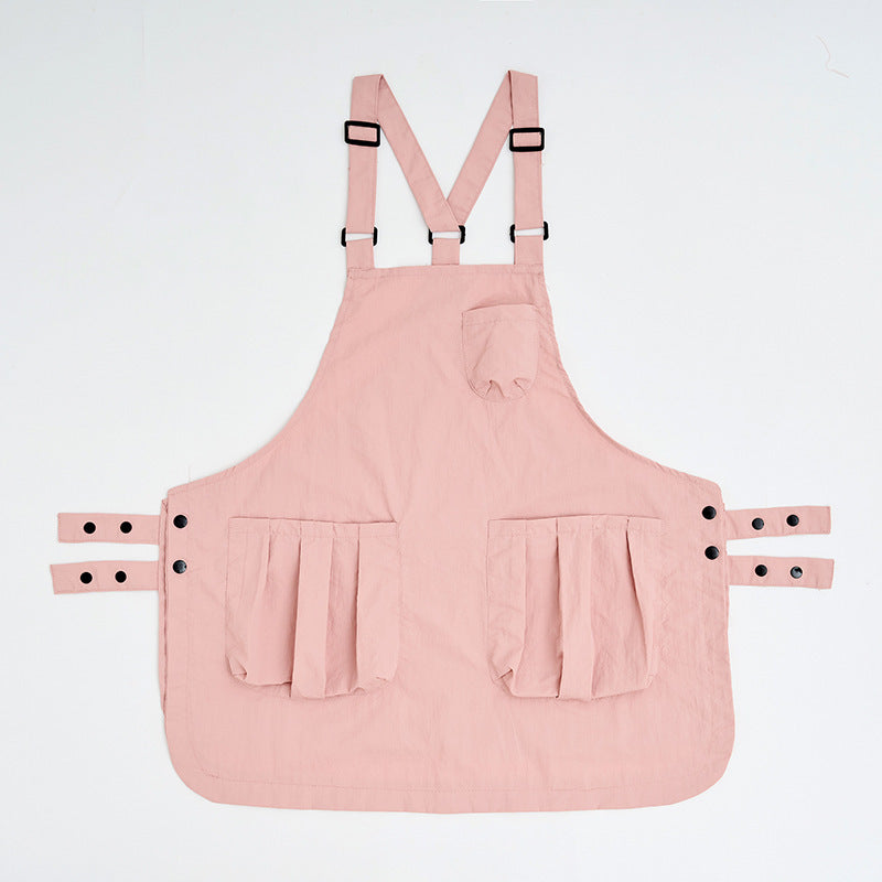 Thin Adjustable Overclothes Work Clothes Kitchen Apron For Women
