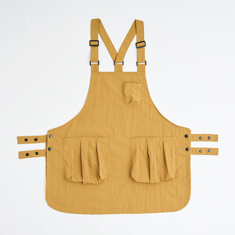 Thin Adjustable Overclothes Work Clothes Kitchen Apron For Women