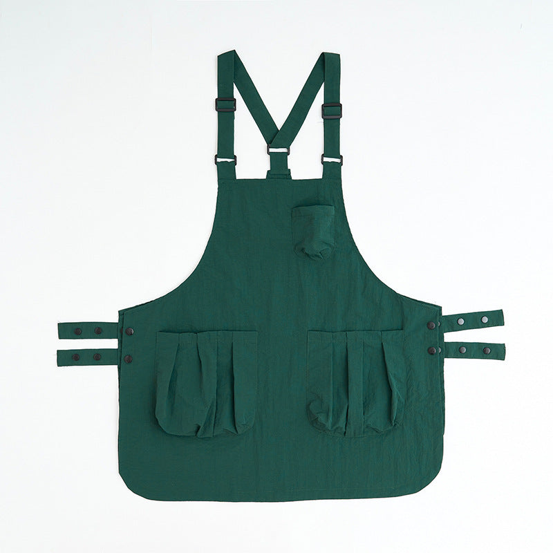 Thin Adjustable Overclothes Work Clothes Kitchen Apron For Women