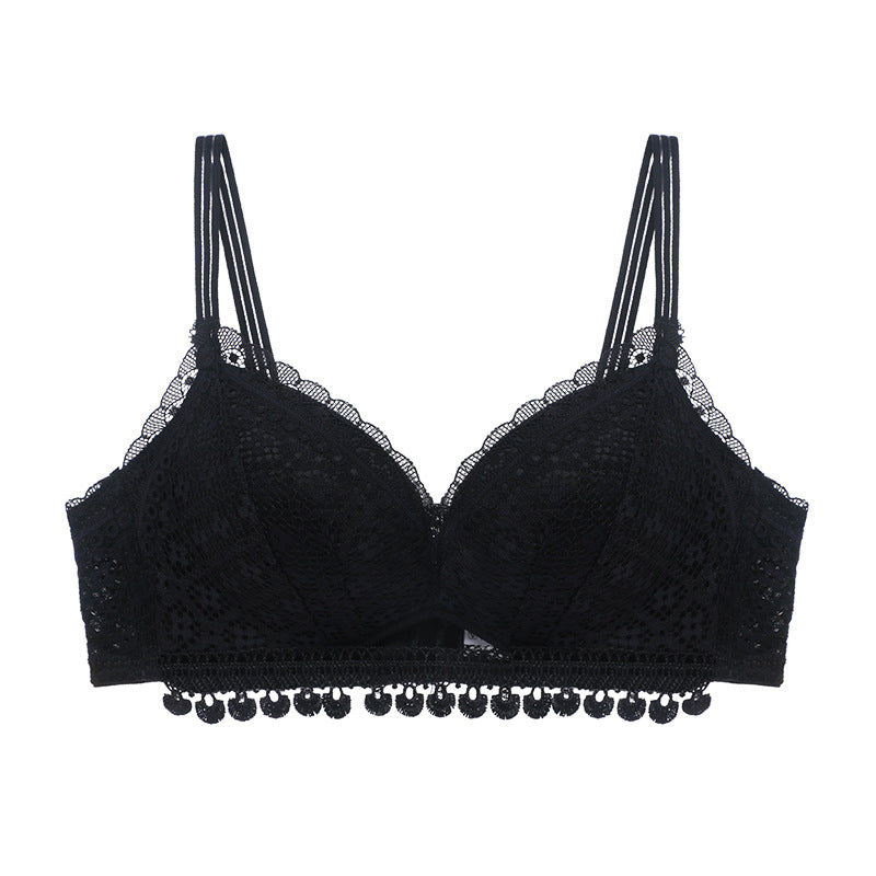 Lace comfortable light and soft bra set