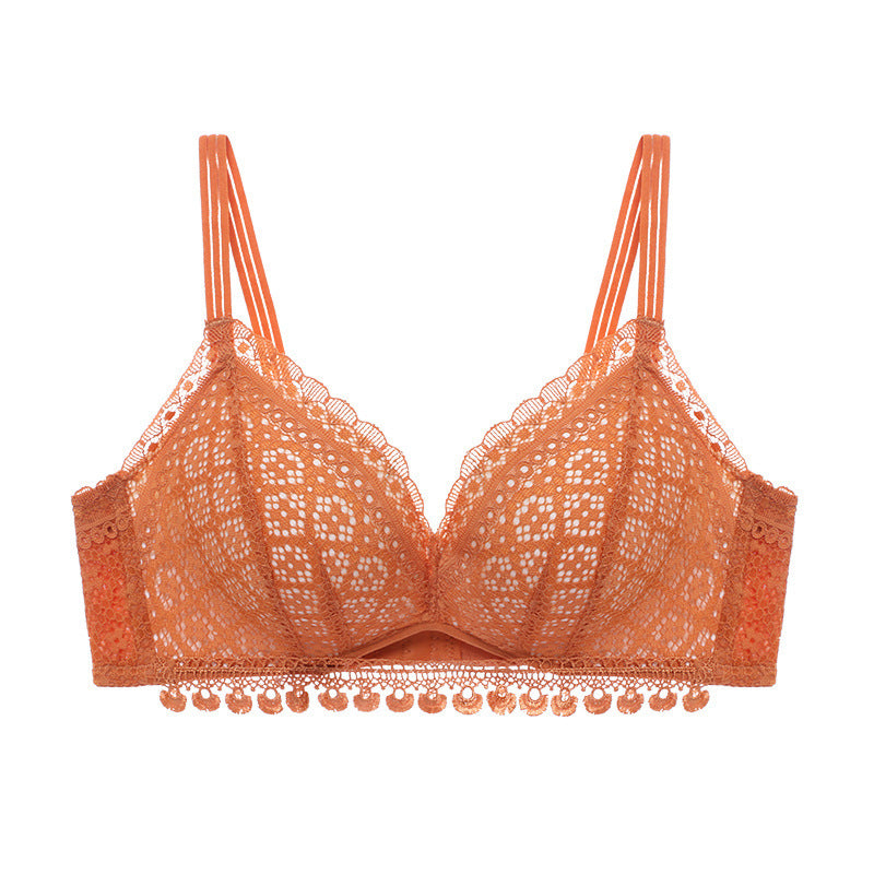 Lace comfortable light and soft bra set