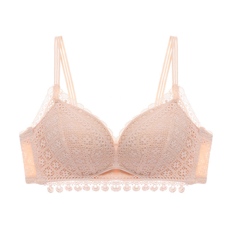 Lace comfortable light and soft bra set